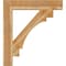 Ekena Millwork Merced Block Rough Sawn Bracket, Western Red Cedar, 6"W x 38"D x 42"H BKT06X38X42MRC05RWR - alternate 2